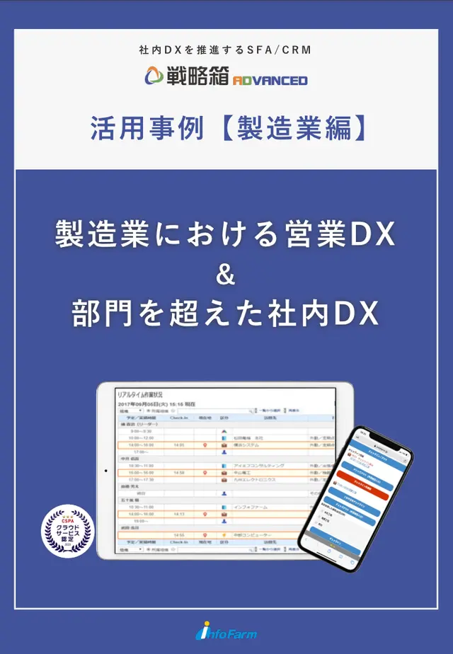 製造業における「戦略箱ADVANCED」の活用事例集