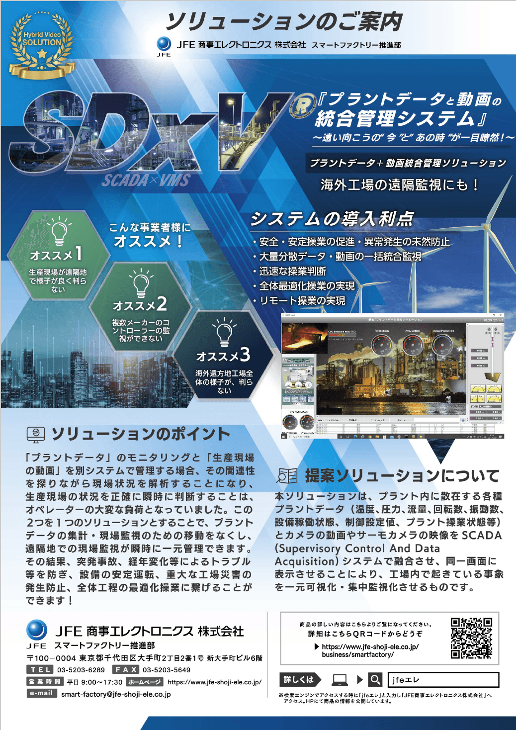 「プラントデータと動画の統合管理システム」 説明資料